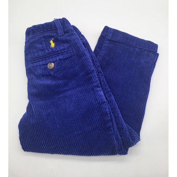 Polo Ralph Lauren Other - POLO Ralph Lauren Boys 3T Blue Corduroy Pants Holiday School Pic Church Preppy